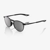 LEGERE ROUND Matte Black Silver Mirror Lens