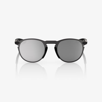 LEGERE ROUND Matte Black Silver Mirror Lens