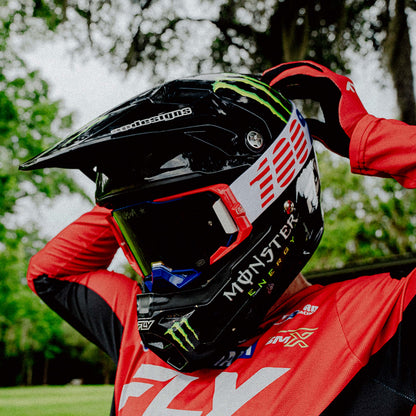 DUAL ARMEGA Patriot Pro Pack White/Navy True Gold Mirror