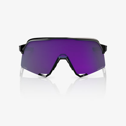 S3 - Polished Black - HiPER Polarized Lavender Mirror