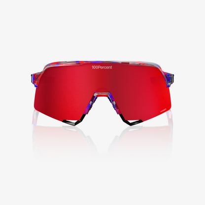 S3 LE FDJ Gloss Translucent Red/Blue HiPER Fire Red Mirror Lens