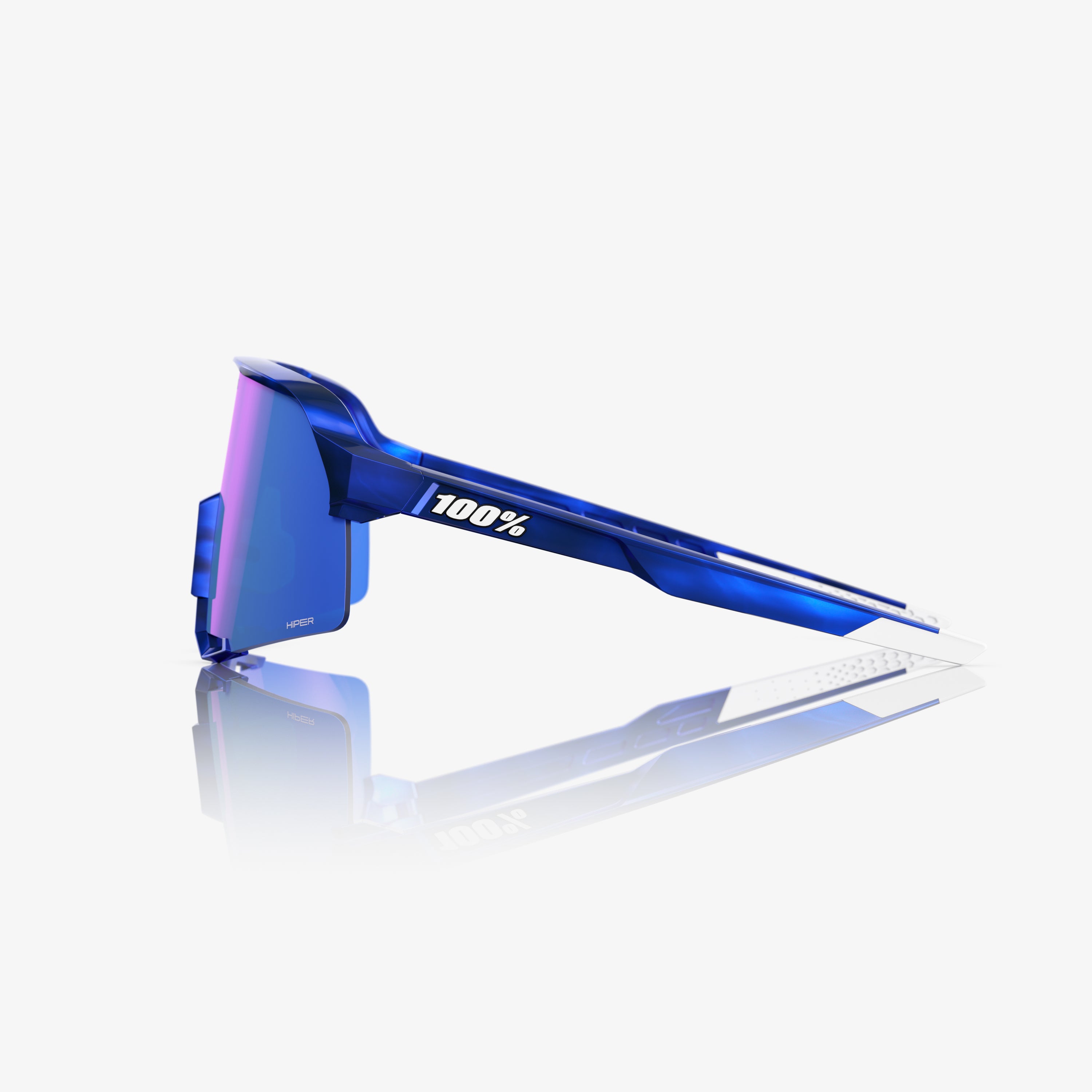 S3 LE RBH Gloss Blue Holographic HiPER Royal Blue Mirror Lens – 100%