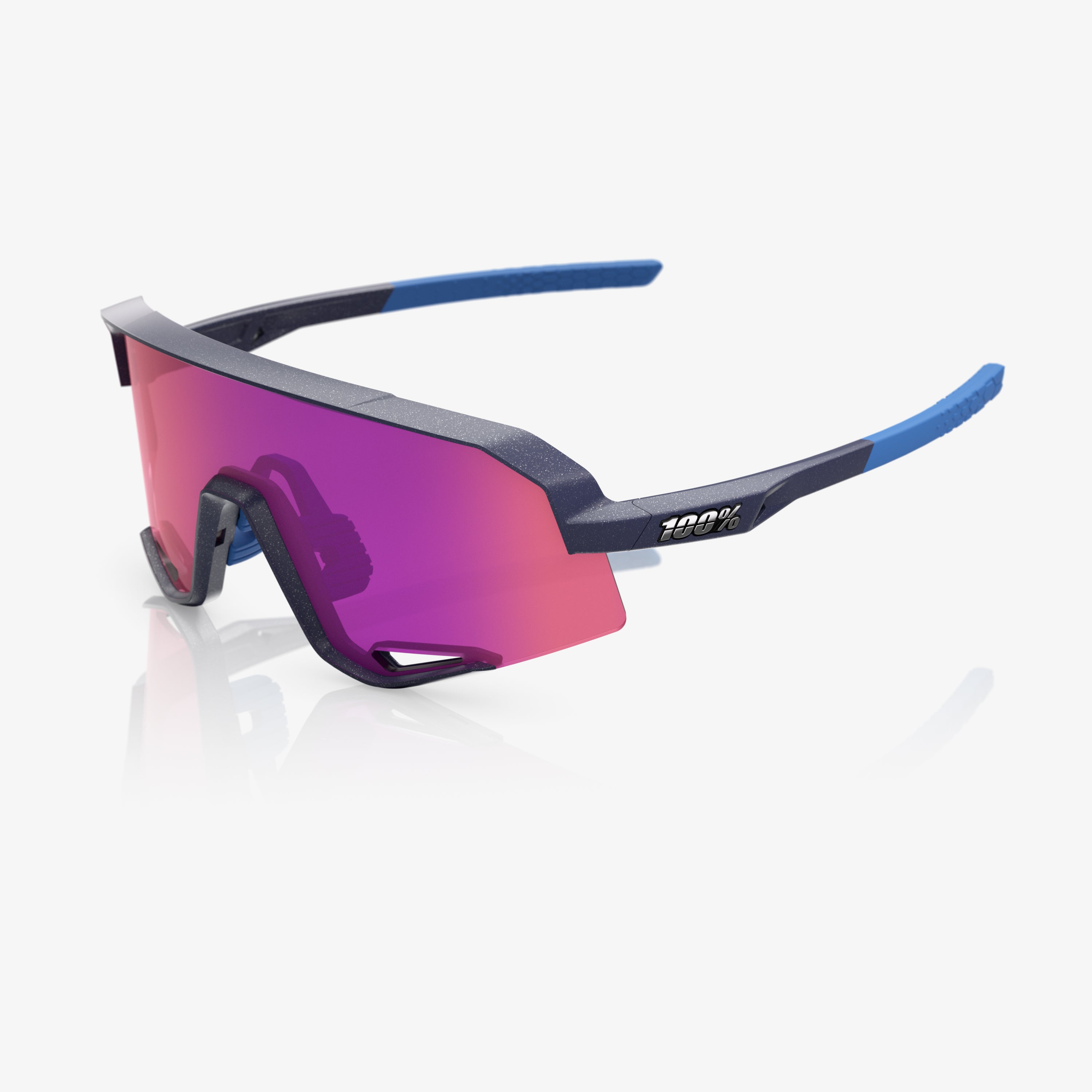 SLENDALE Satin Storm Metallic Purple Mirror Lens