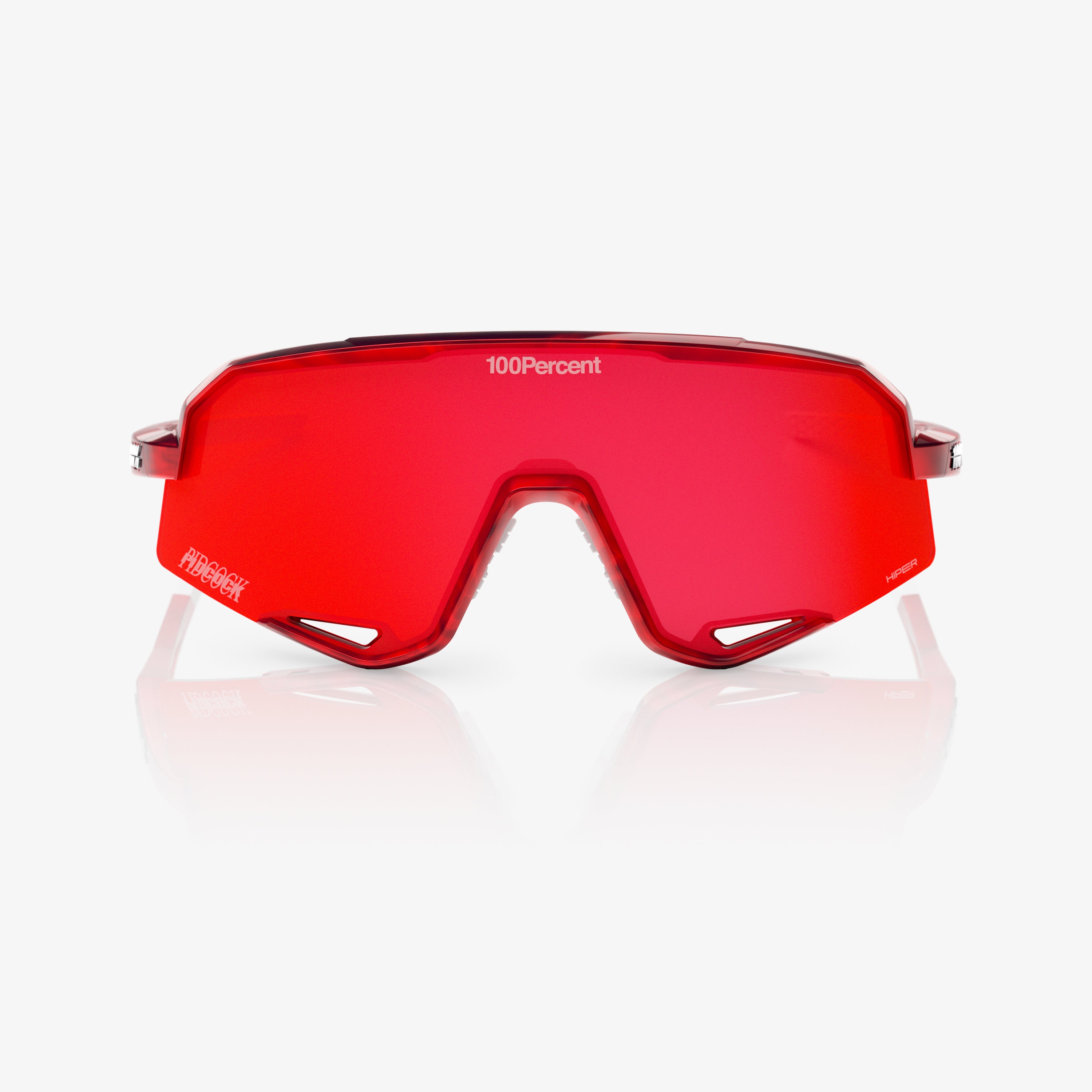 SLENDALE Pidcock Gloss Red Holographic HiPER Fire Red Mirror Lens - Secondary
