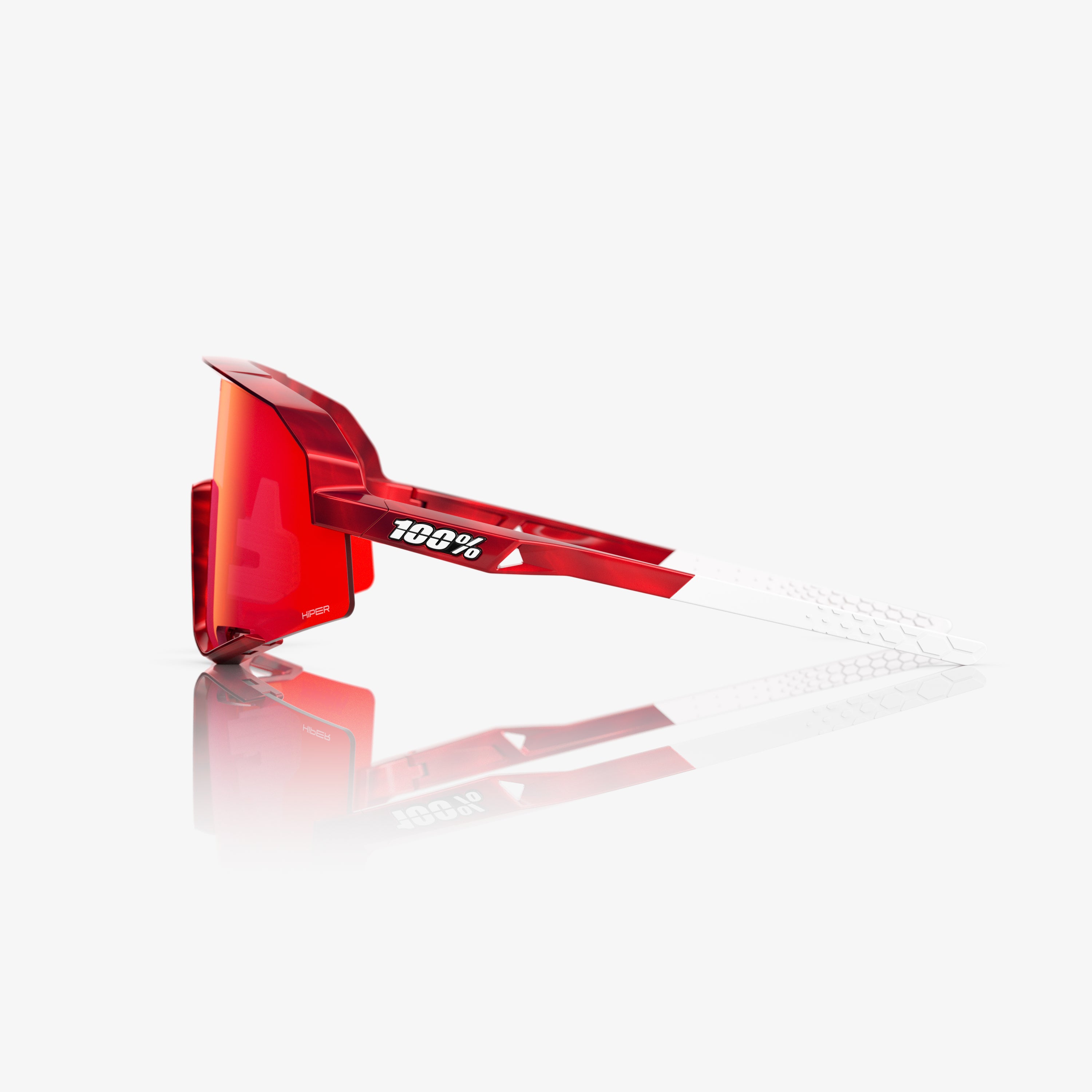 SLENDALE Pidcock Gloss Red Holographic HiPER Fire Red Mirror Lens