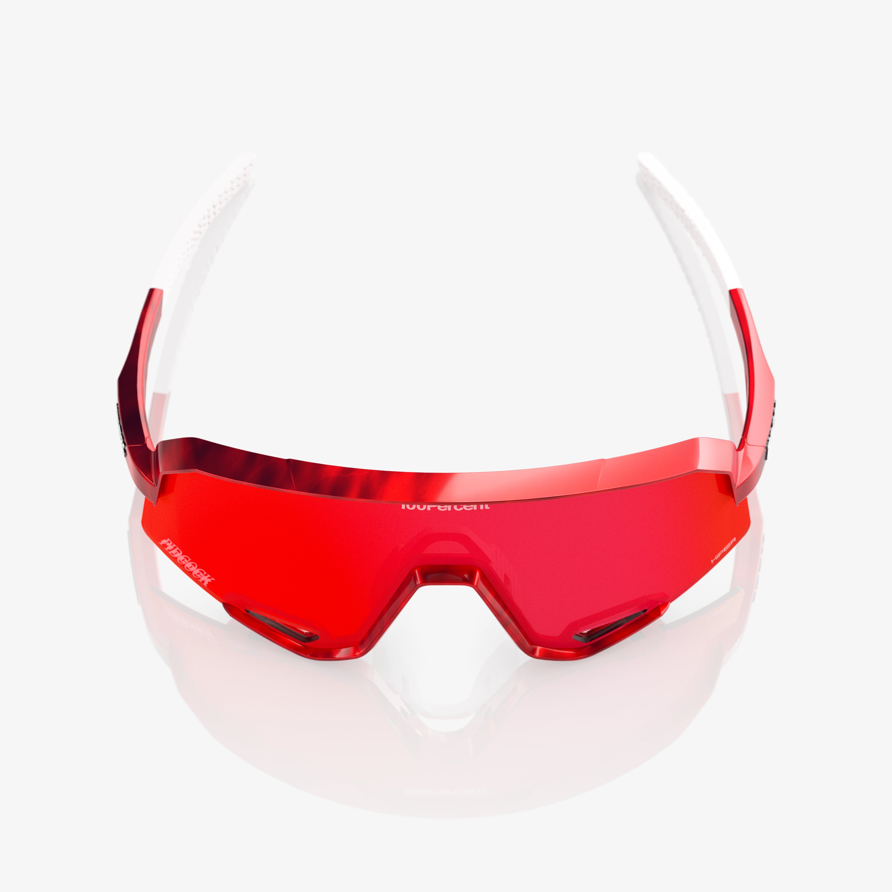 SLENDALE Pidcock Gloss Red Holographic HiPER Fire Red Mirror Lens