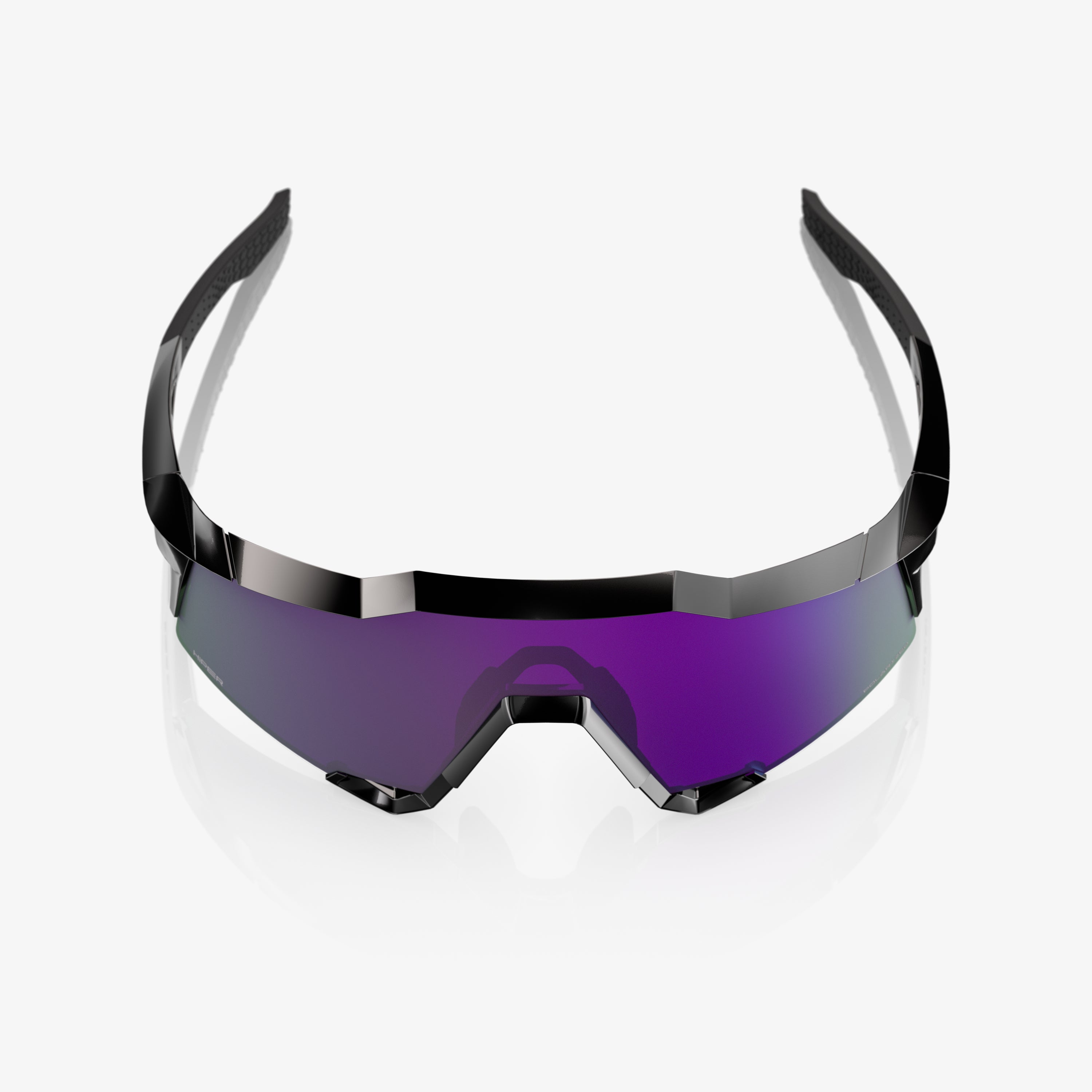 SPEEDCRAFT - Polished Black - HiPER Polarized Lavender Mirror – 100%