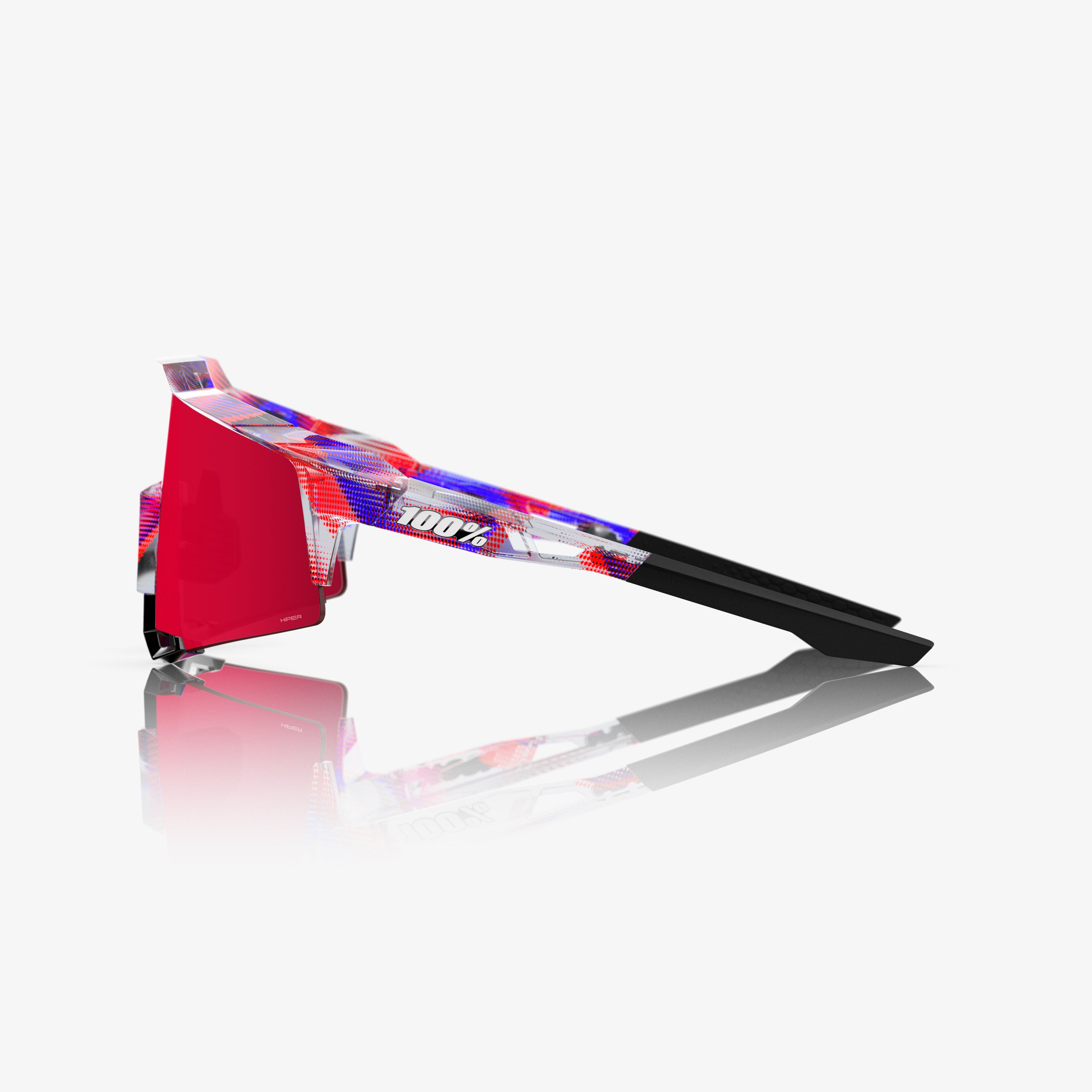 SPEEDCRAFT LE FDJ Gloss Translucent Red/Blue HiPER Fire Red Mirror