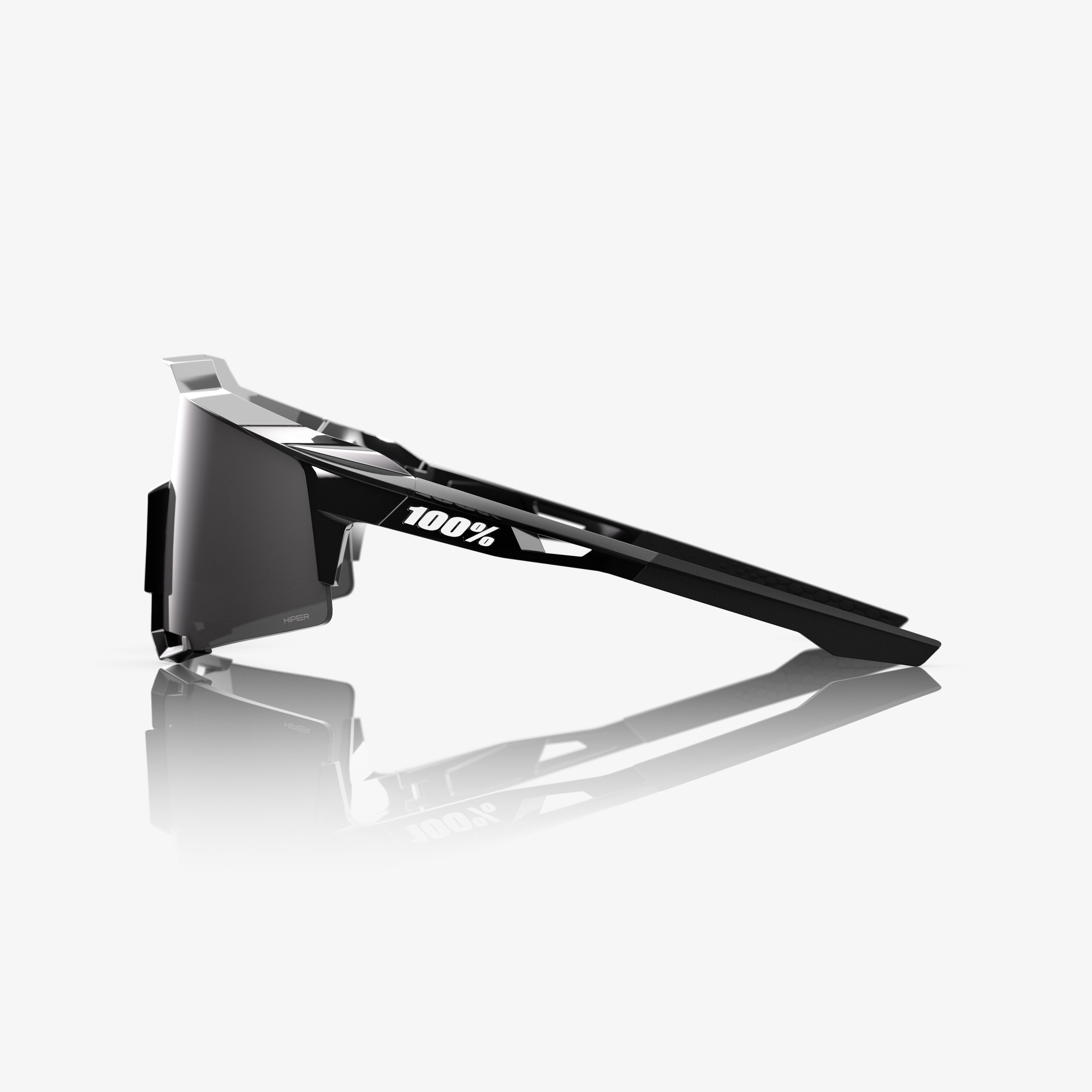 SPEEDCRAFT Soto 1 Polished Black Chrome HiPER Mercury Mirror Lens