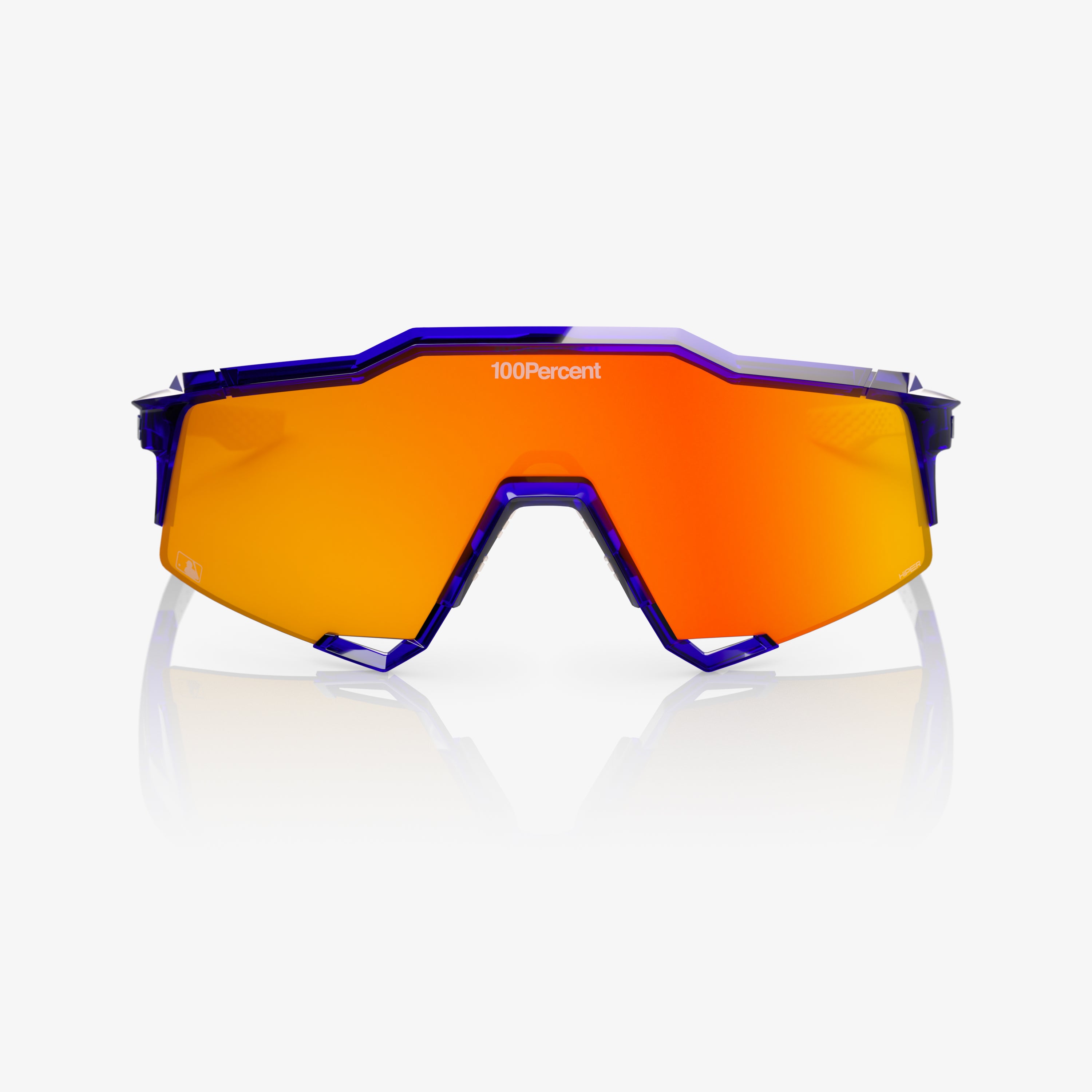 SPEEDCRAFT MLB Authentic Polished Translucent Blue HiPER Red Mirror Lens - Secondary