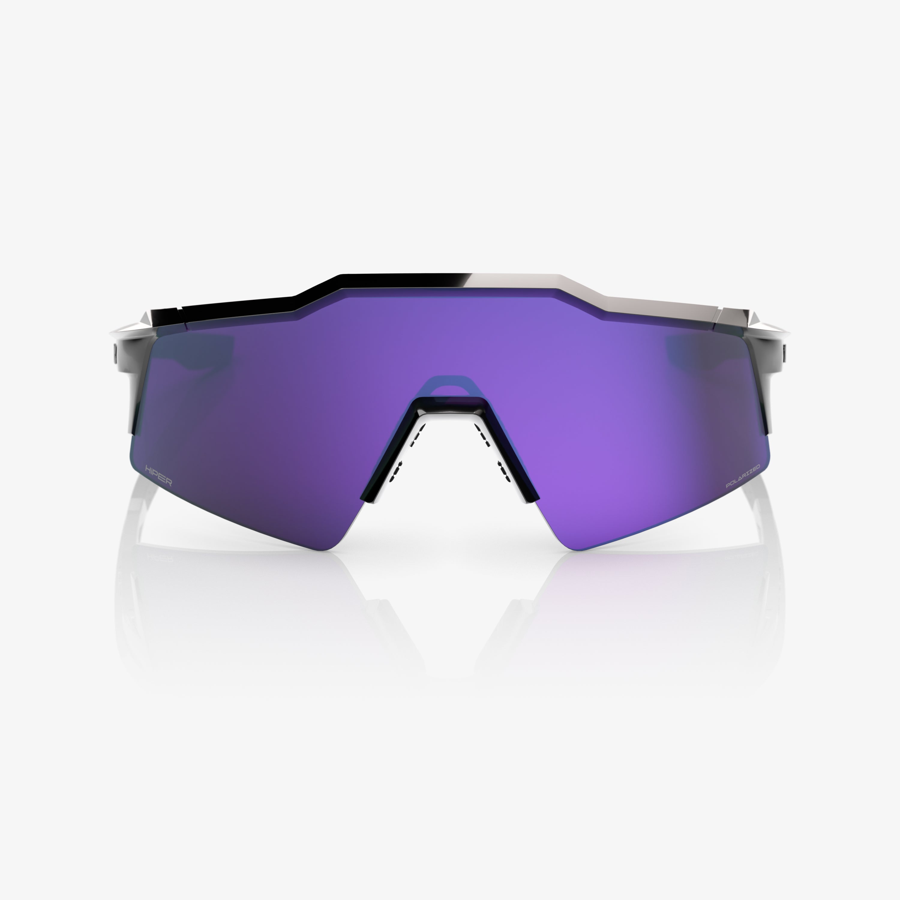 SPEEDCRAFT SL - Polished Black - HiPER Polarized Lavender Mirror - Secondary