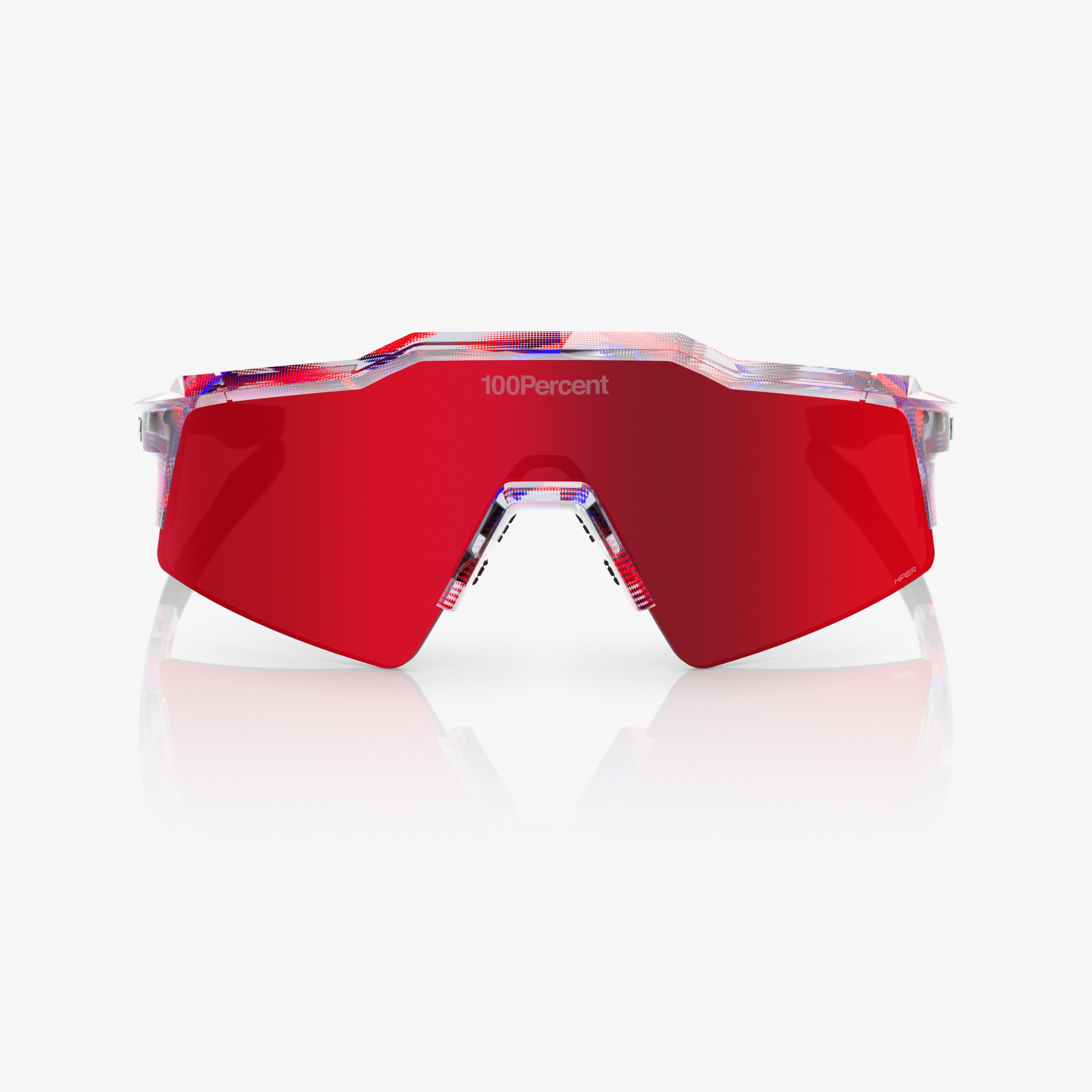 SPEEDCRAFT SL LE FDJ Gloss Translucent Red/Blue HiPER Fire Red Mirror Lens - Secondary