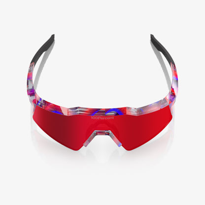 SPEEDCRAFT SL LE FDJ Gloss Translucent Red/Blue HiPER Fire Red Mirror Lens