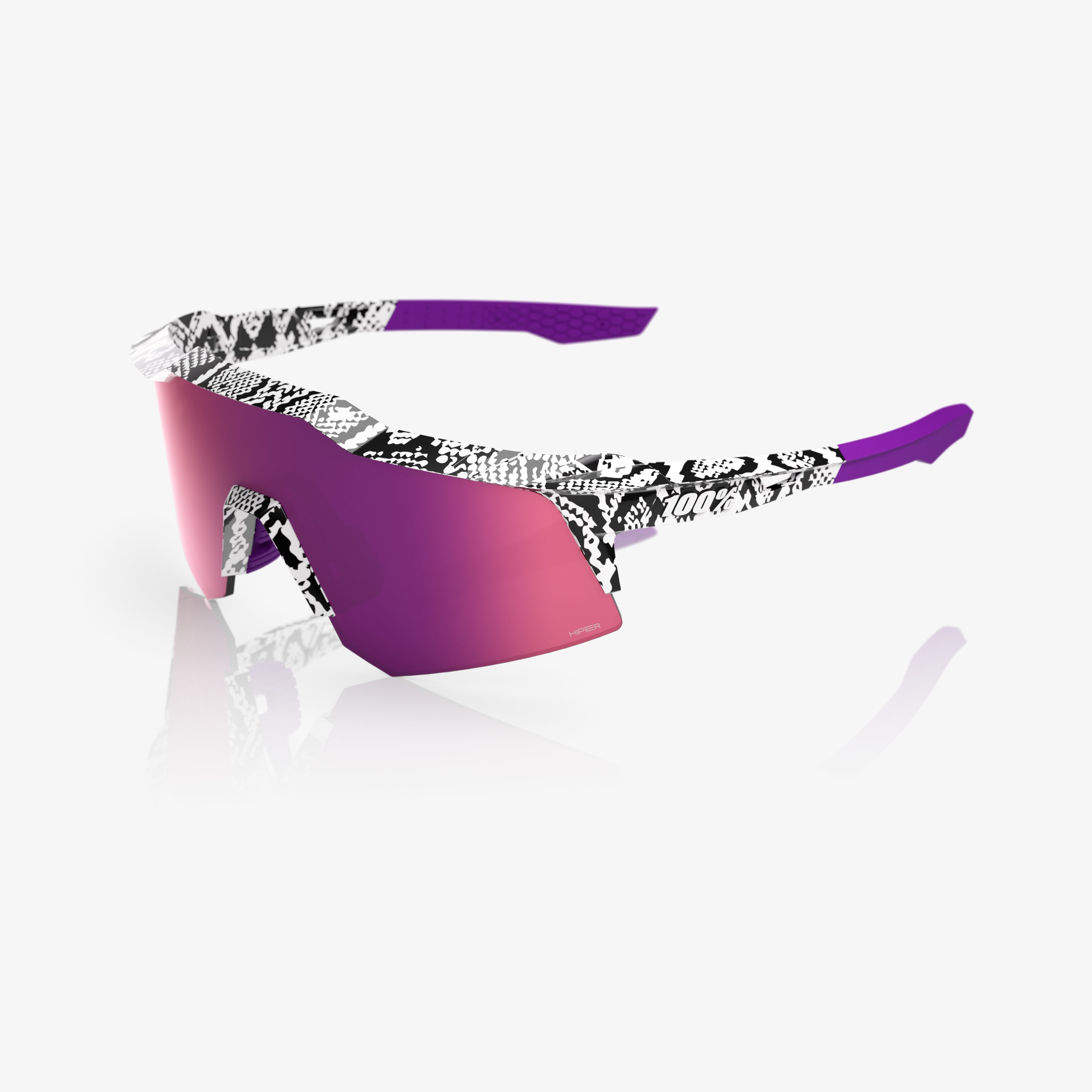 SPEEDCRAFT XS LE Elly 3 White Venom HiPER Dark Purple Mirror Lens