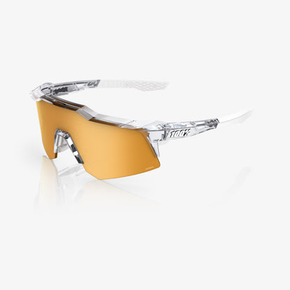 SPEEDCRAFT XS Polished Translucent Clear HiPER 24K Gold Mirror Lens