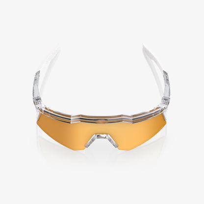 SPEEDCRAFT XS Polished Translucent Clear HiPER 24K Gold Mirror Lens