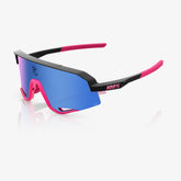 SLENDALE PG Matte Black/Pink HiPER Blue Mirror Lens