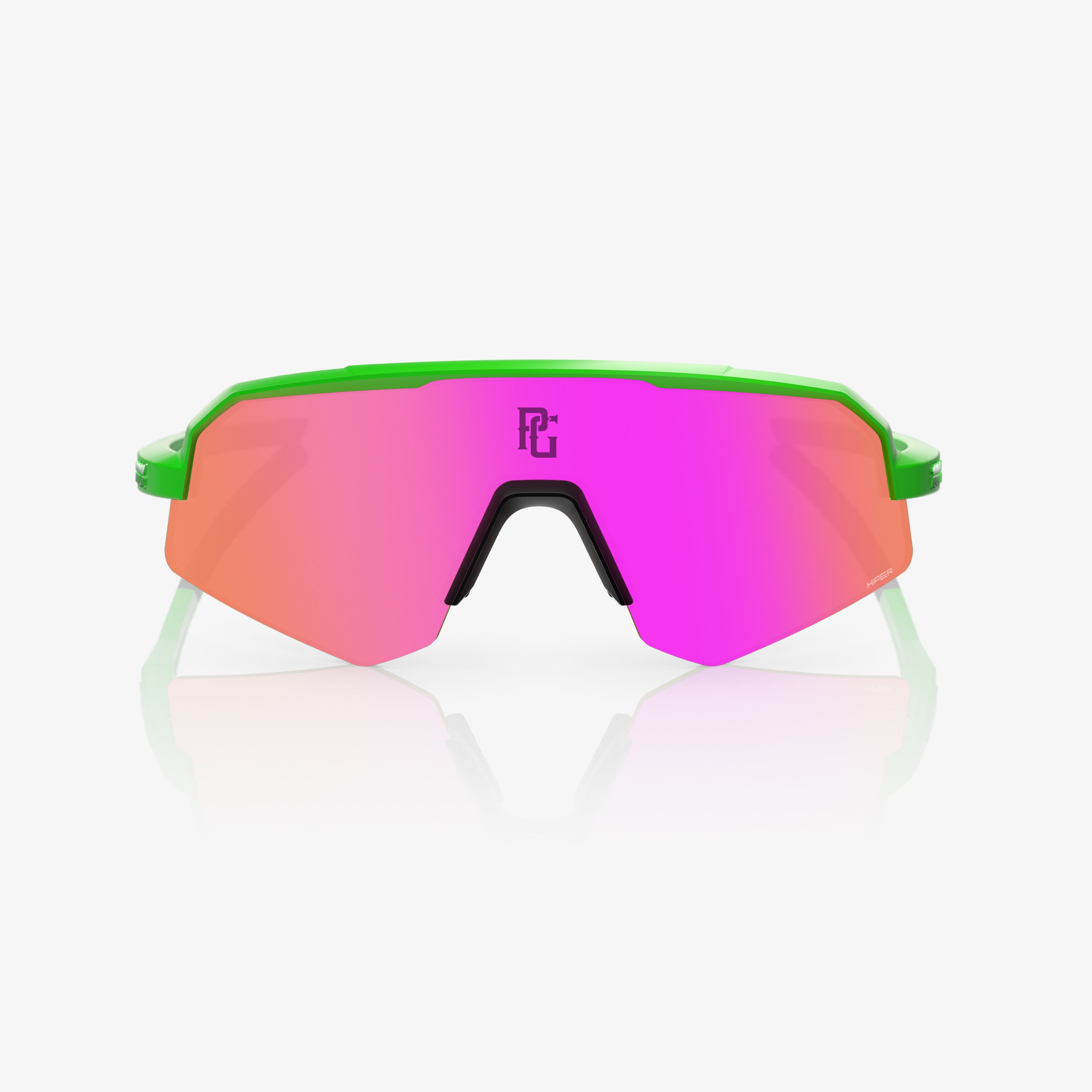SLENDALE YOUTH PG Viper Green HiPER Vital Pink Mirror Lens