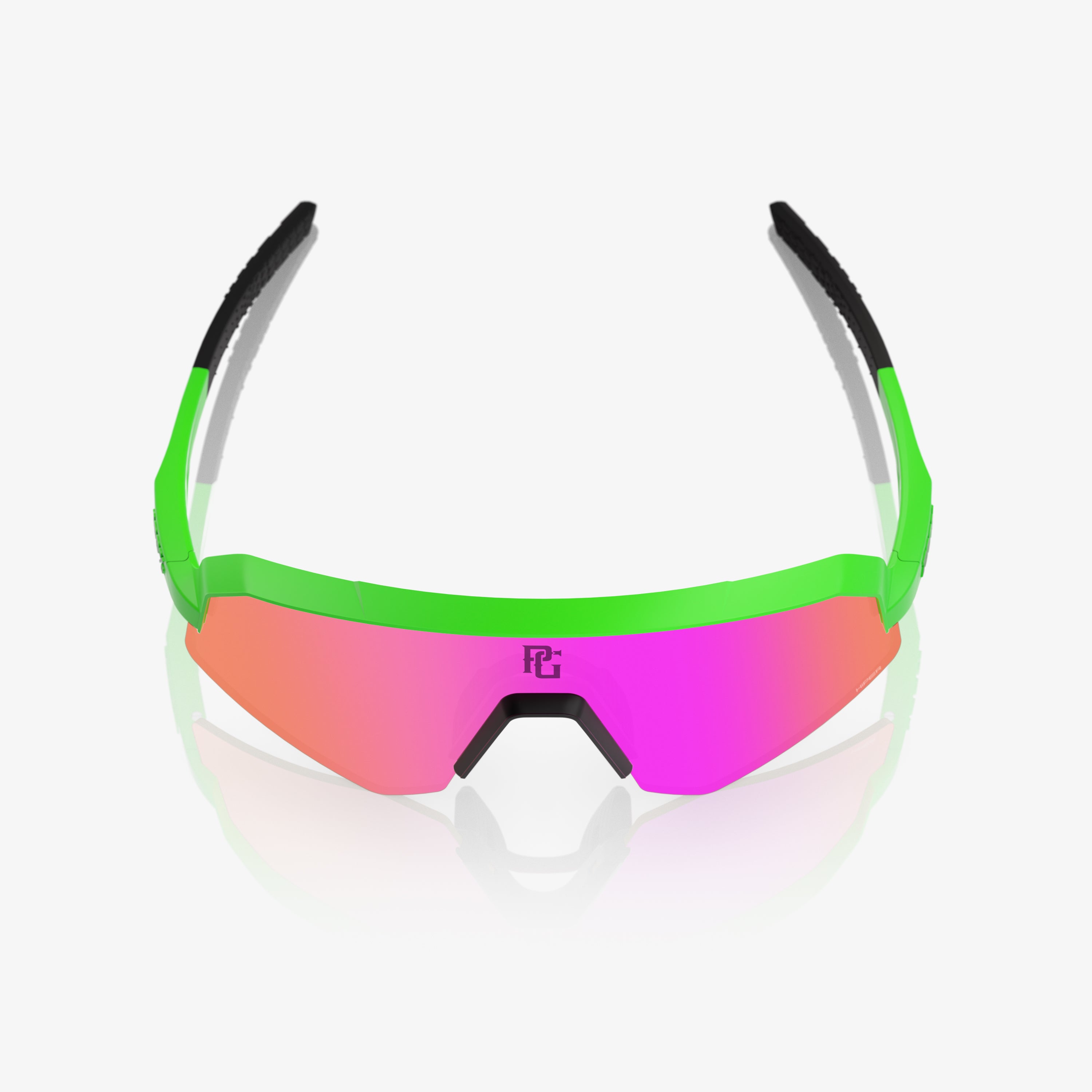 SLENDALE YOUTH PG Viper Green HiPER Vital Pink Mirror Lens