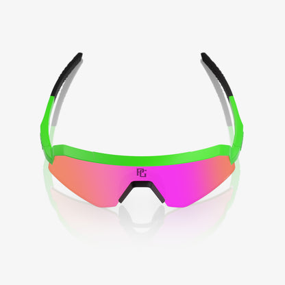 SLENDALE YOUTH PG Viper Green HiPER Vital Pink Mirror Lens
