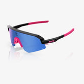 SLENDALE YOUTH PG Matte Black/Pink HiPER Blue Mirror Lens