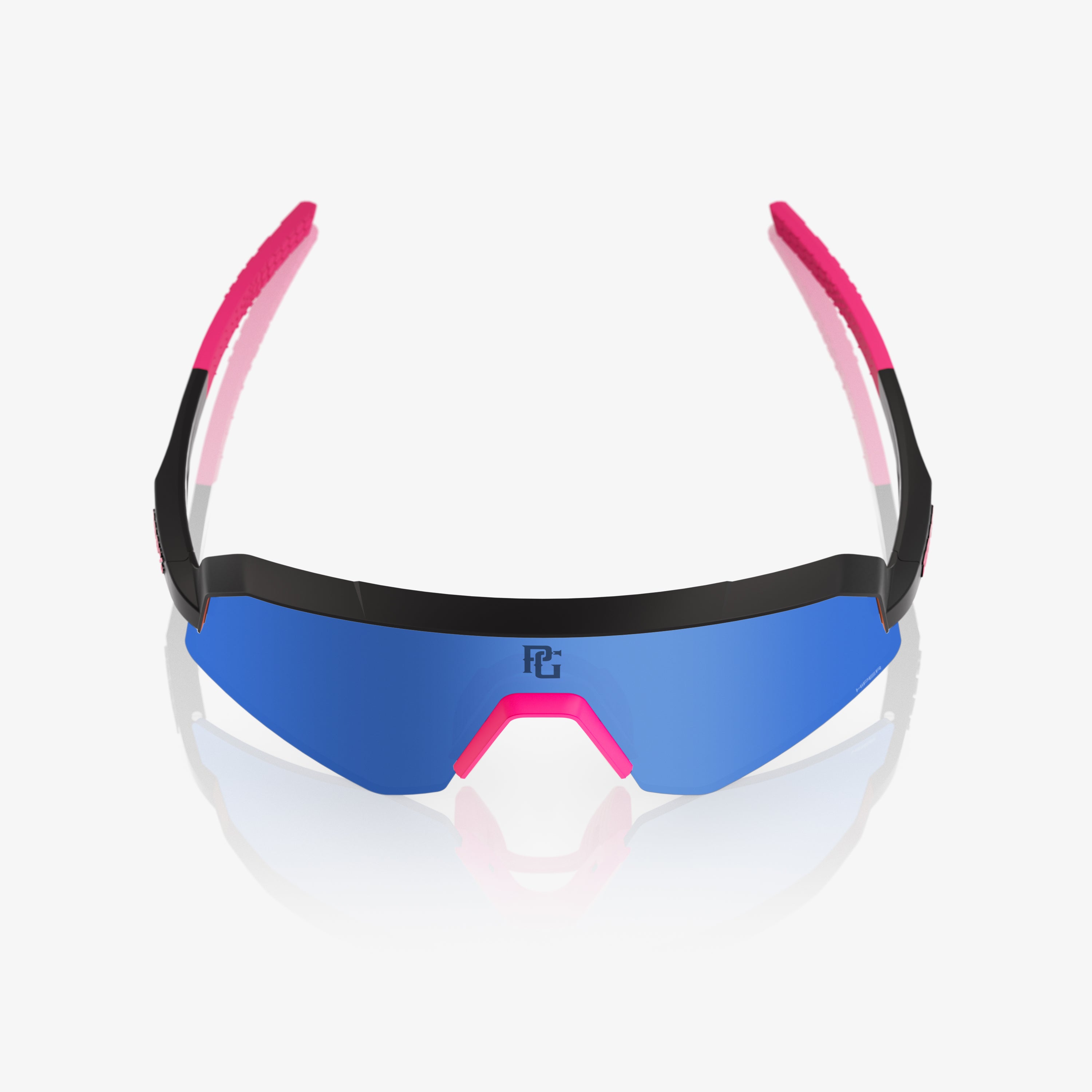 SLENDALE YOUTH PG Matte Black/Pink HiPER Blue Mirror Lens