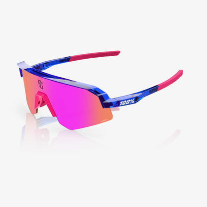 SLENDALE YOUTH PG Polished Translucent Blue HiPER Vital Pink Mirror Lens