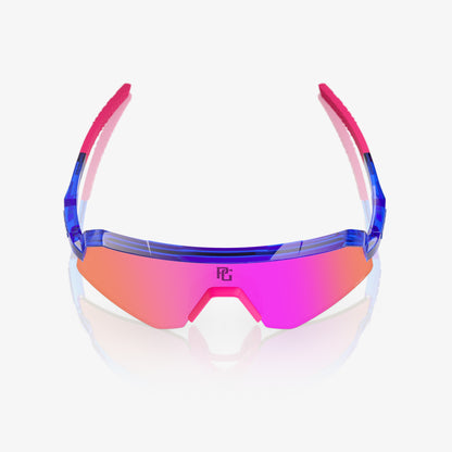SLENDALE YOUTH PG Polished Translucent Blue HiPER Vital Pink Mirror Lens