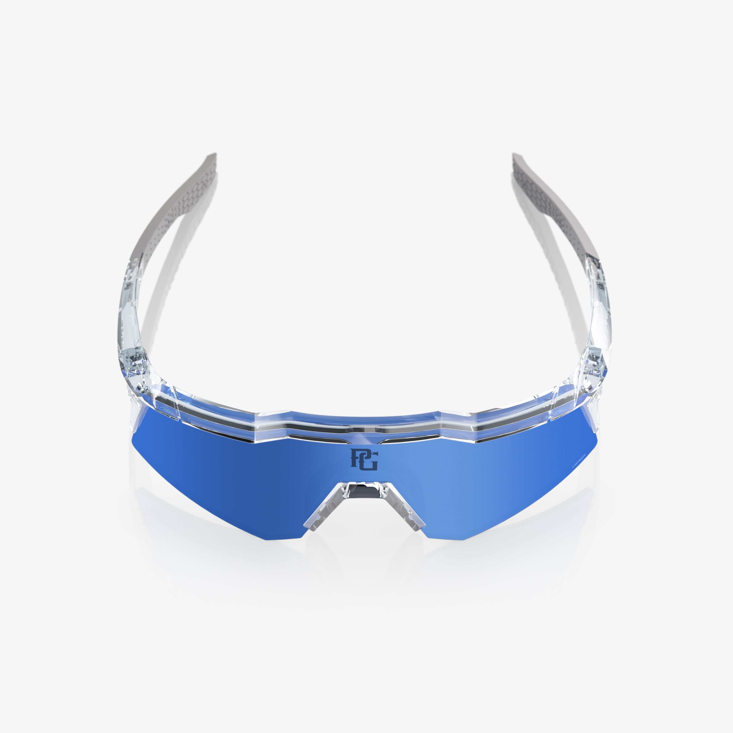 SPEEDCRAFT XS PG Polished Translucent Clear HiPER Blue Mirror Lens