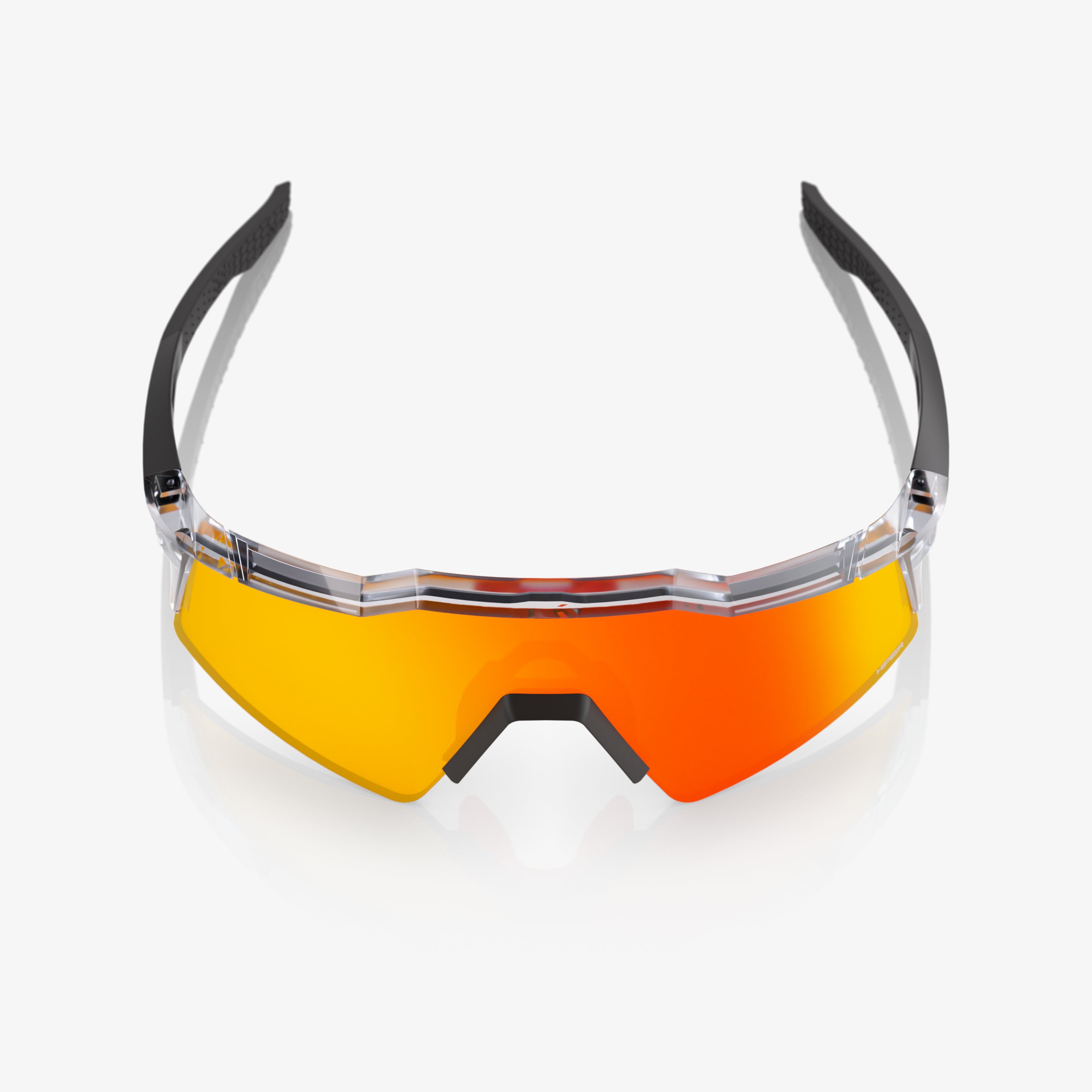 SPEEDCRAFT SL Polished Translucent Grey & Matte Black HiPER Red Mirror Lens