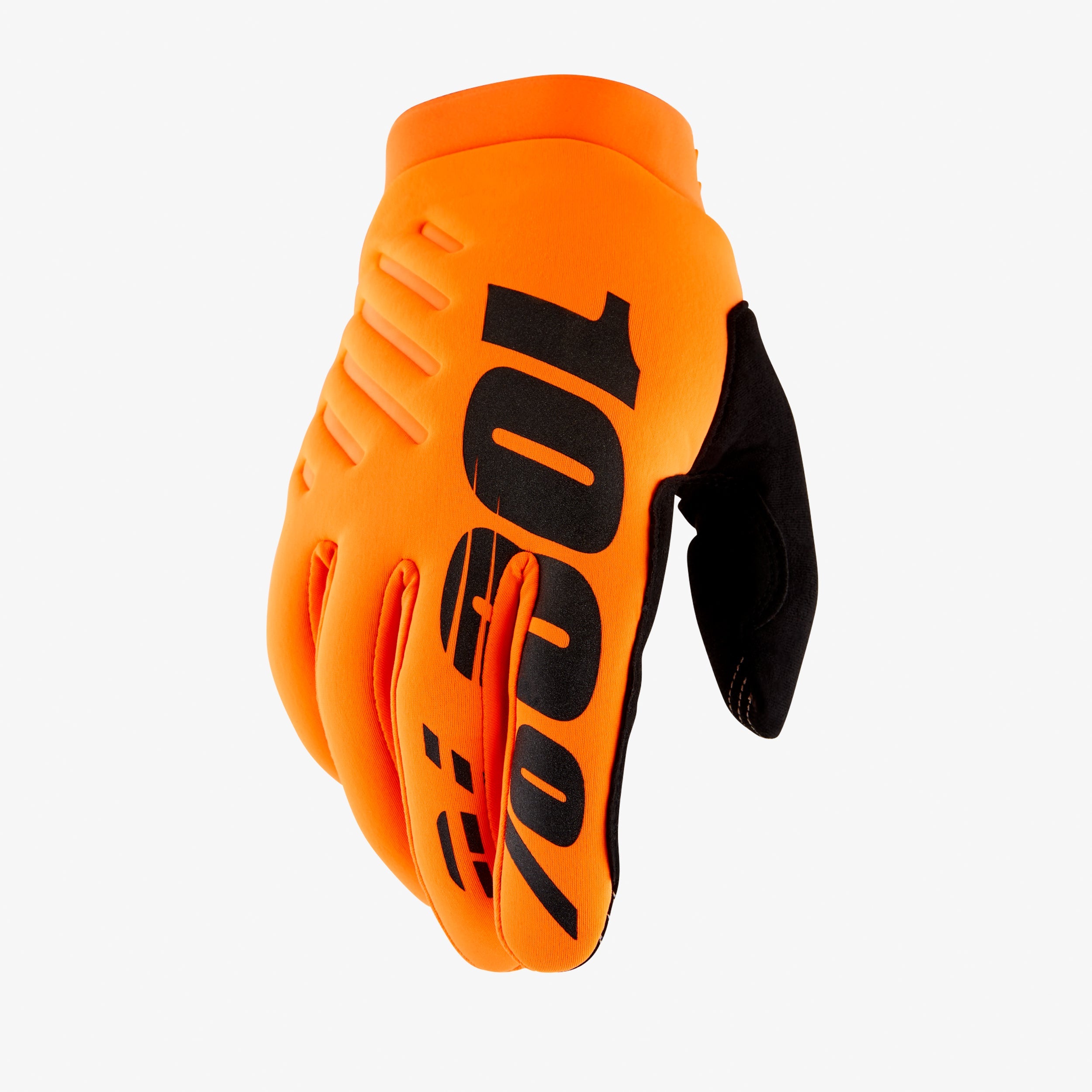 BRISKER Youth Gloves Fluo Orange/Black