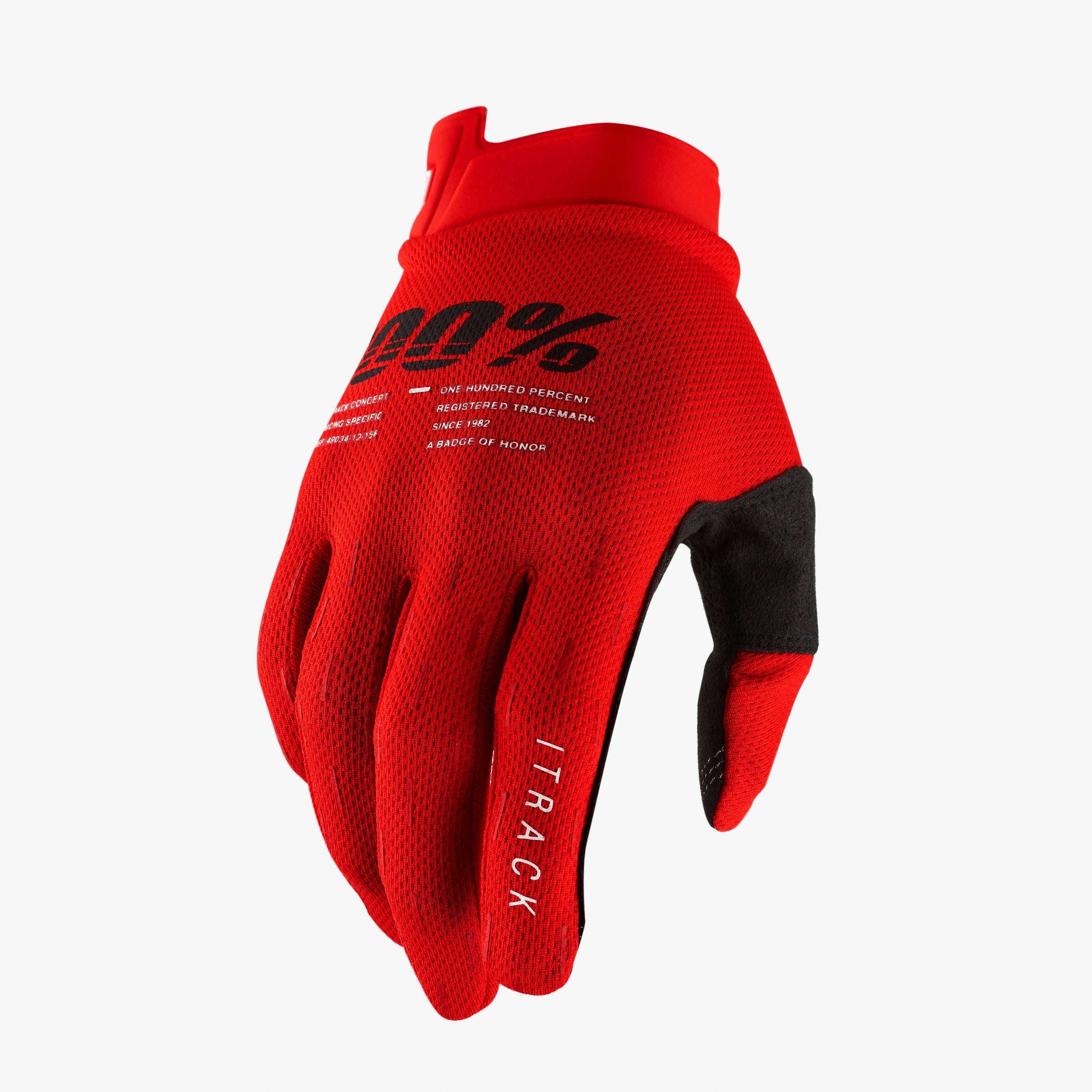 ITRACK Gloves Red Moto