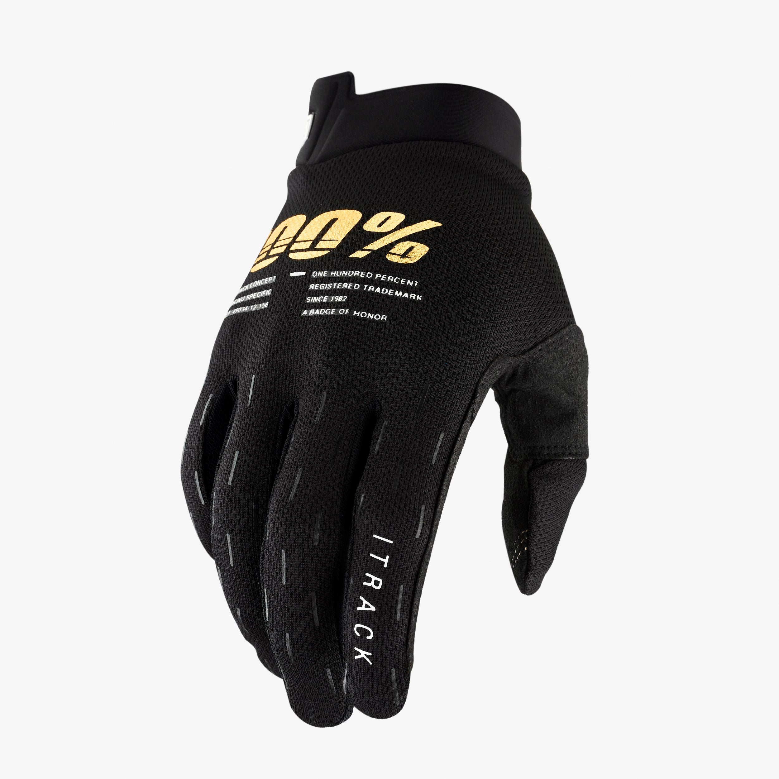 ITRACK Youth Gloves Black