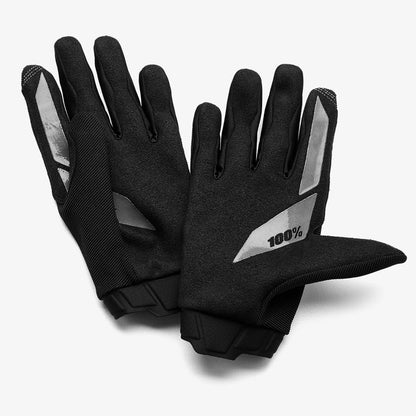 100% Women's RideCamp Gloves Small Yellow / Black