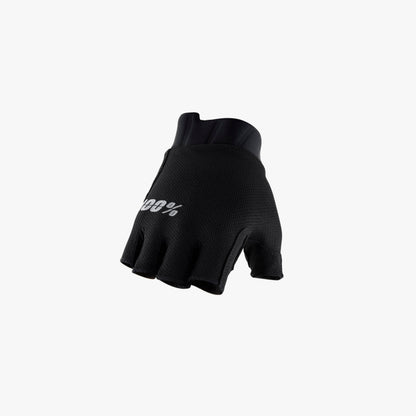 EXCEEDA Gel Short Finger Gloves Black – 100%