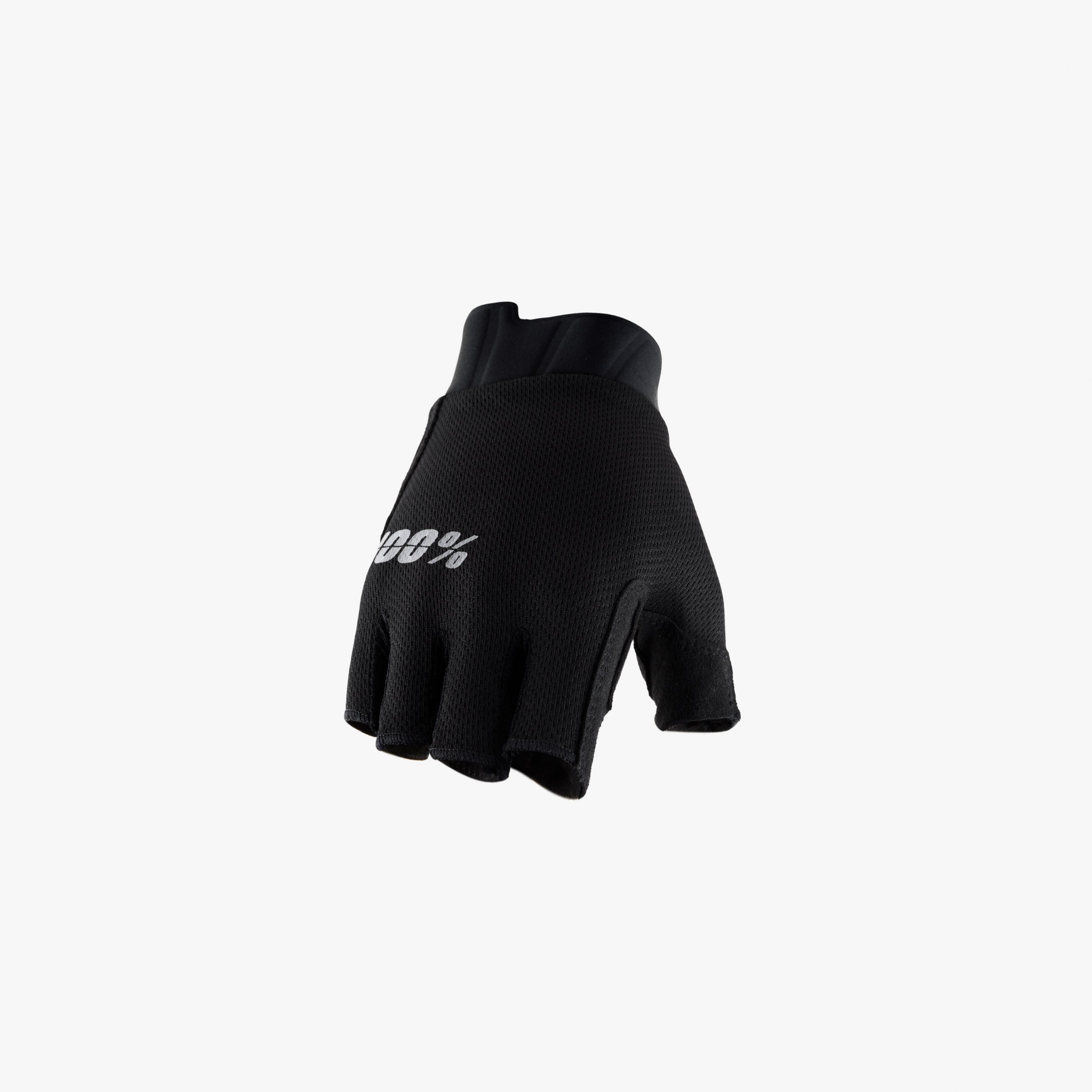 EXCEEDA Women's Gel Short Finger Gloves Black