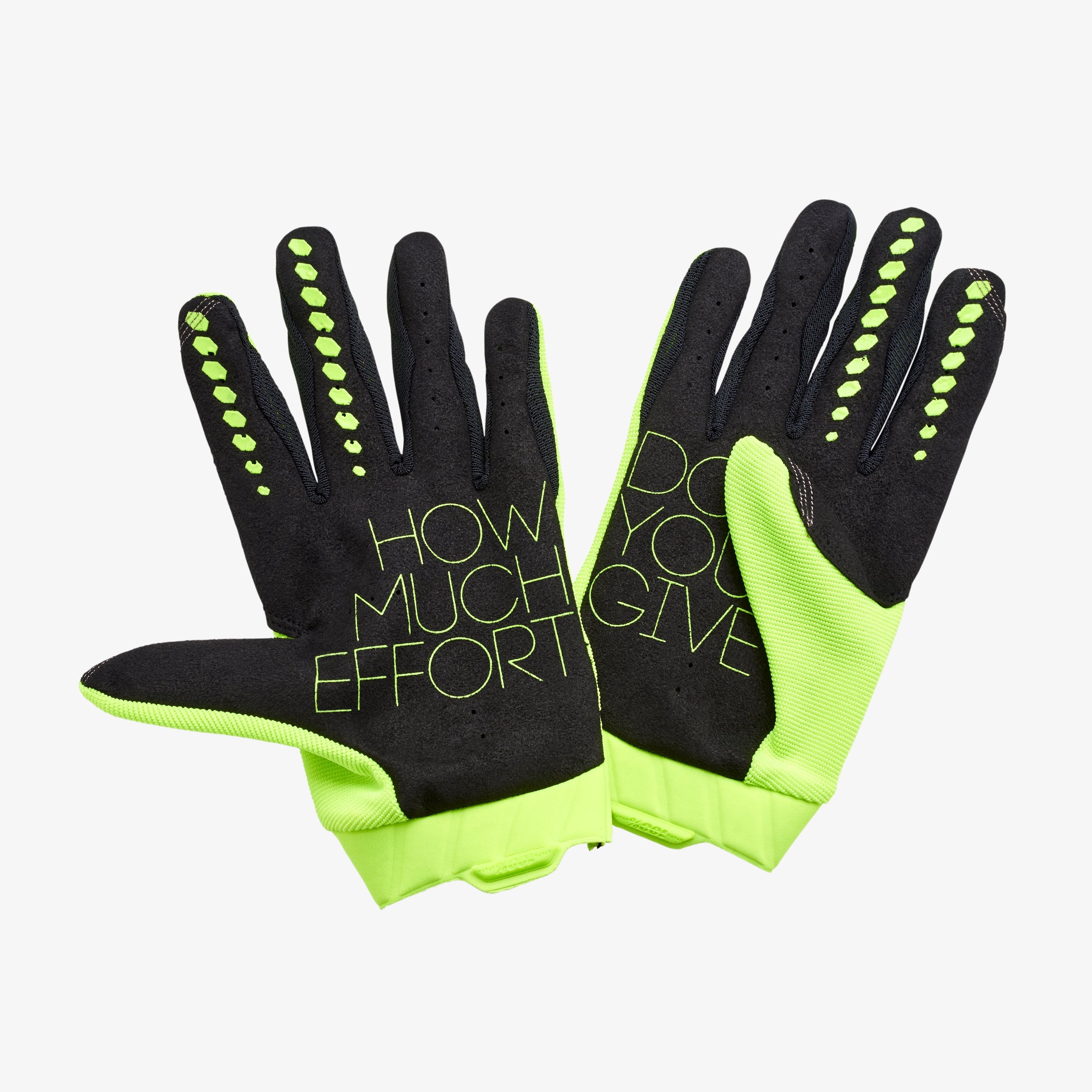 GEOMATIC Gloves Fluo Yellow MTB - Secondary