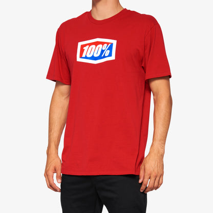 OFFICIAL Short Sleeve Tee Red