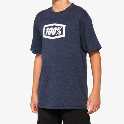 ICON Youth Short Sleeve Tee Navy