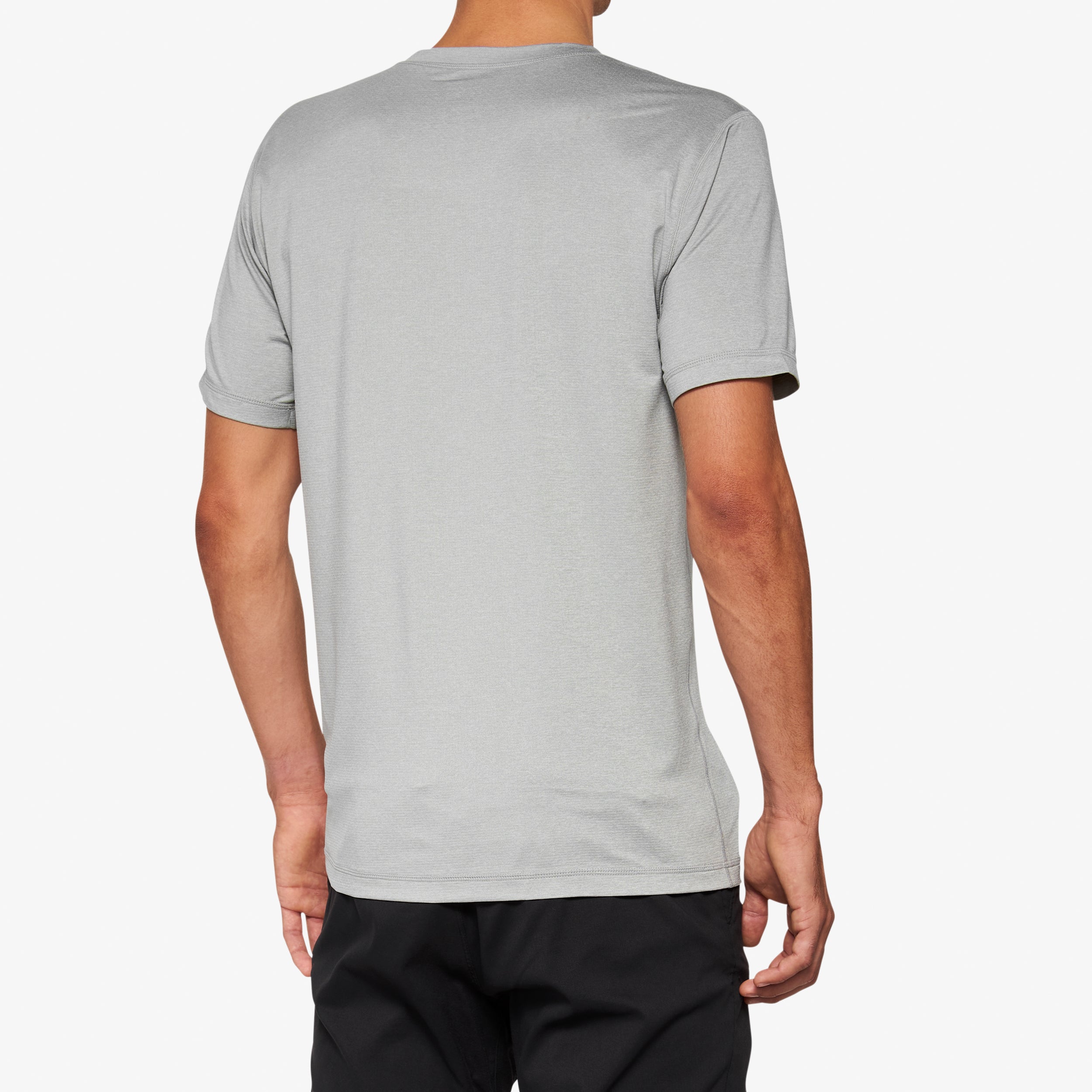 MISSION Athletic Short Sleeve Tee Heather Grey - Secondary