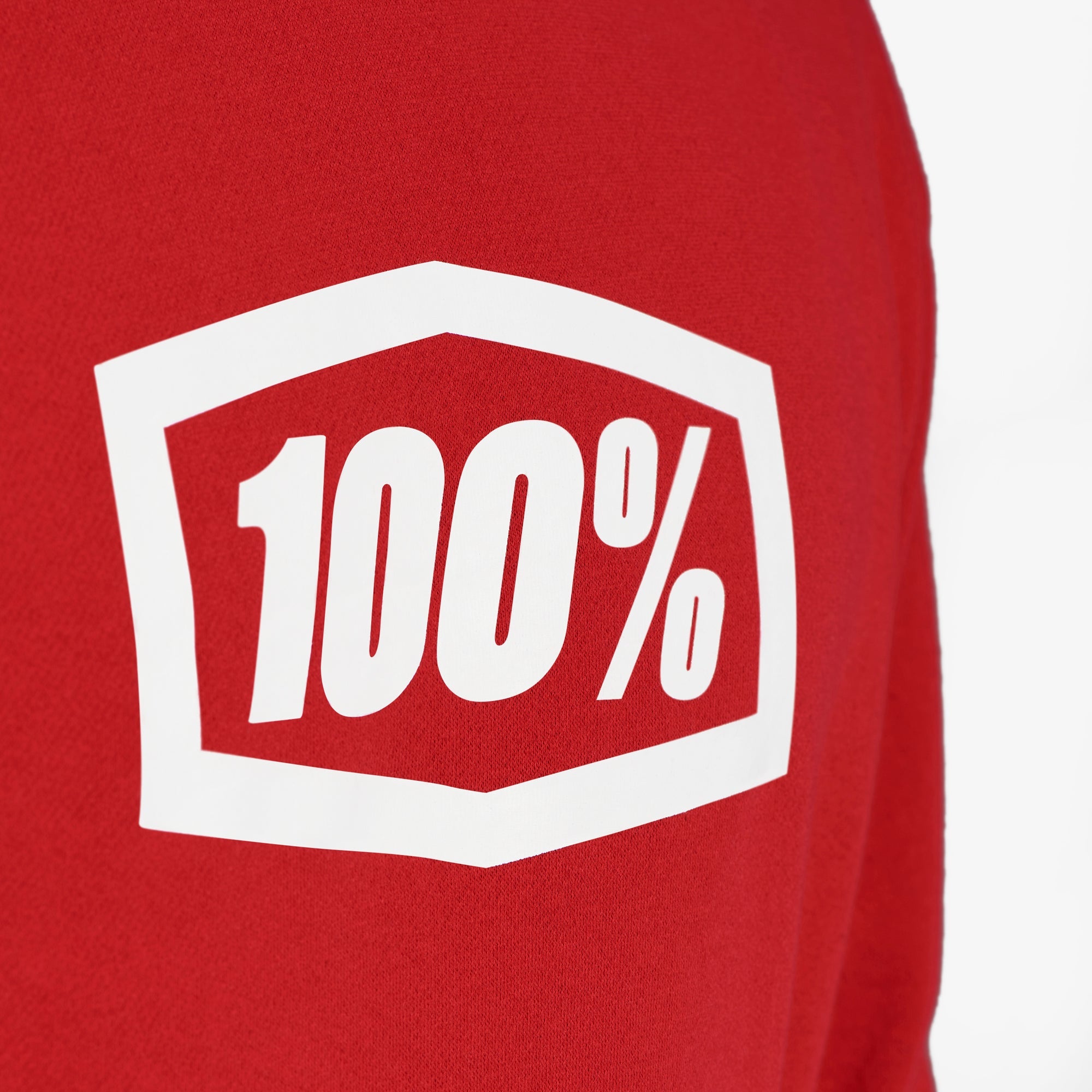 ICON Pullover Crewneck Fleece Red