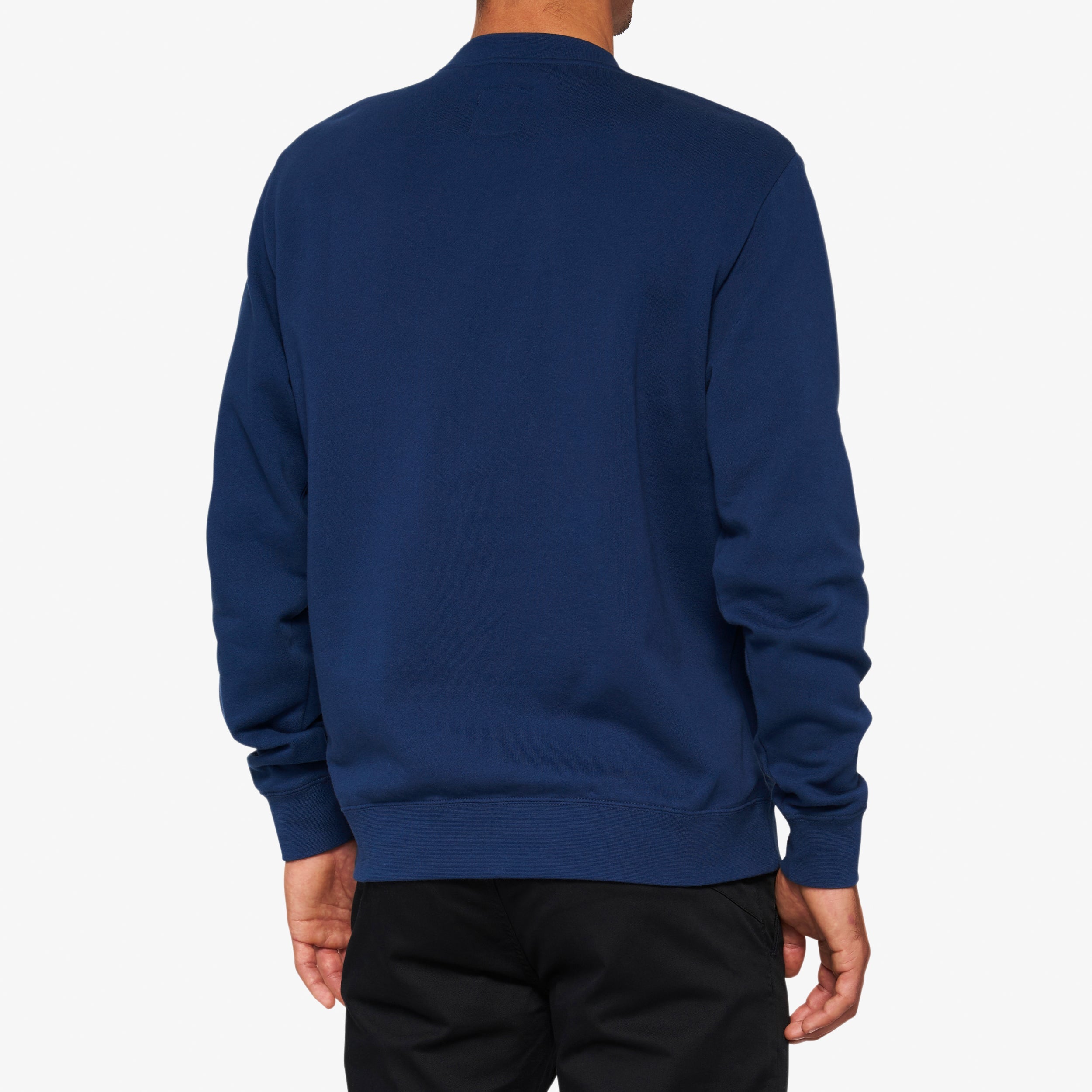 ICON Pullover Crewneck Fleece Navy - Secondary