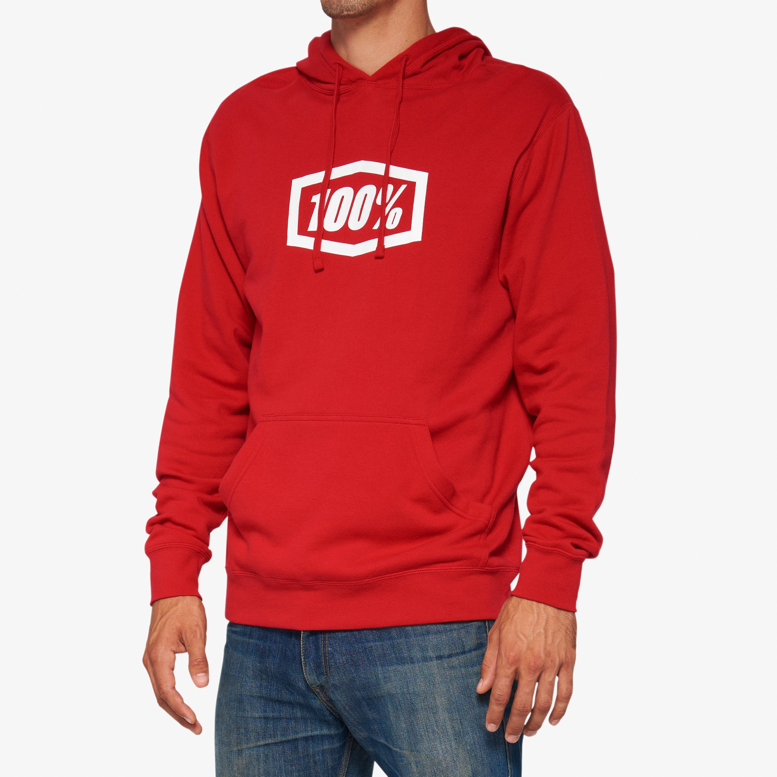 ICON Pullover Hoodie Fleece Red