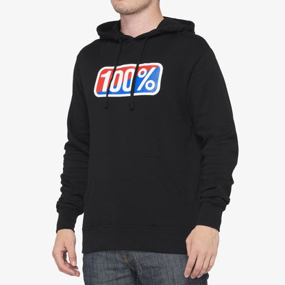 CLASSIC Pullover Hoodie Fleece Black