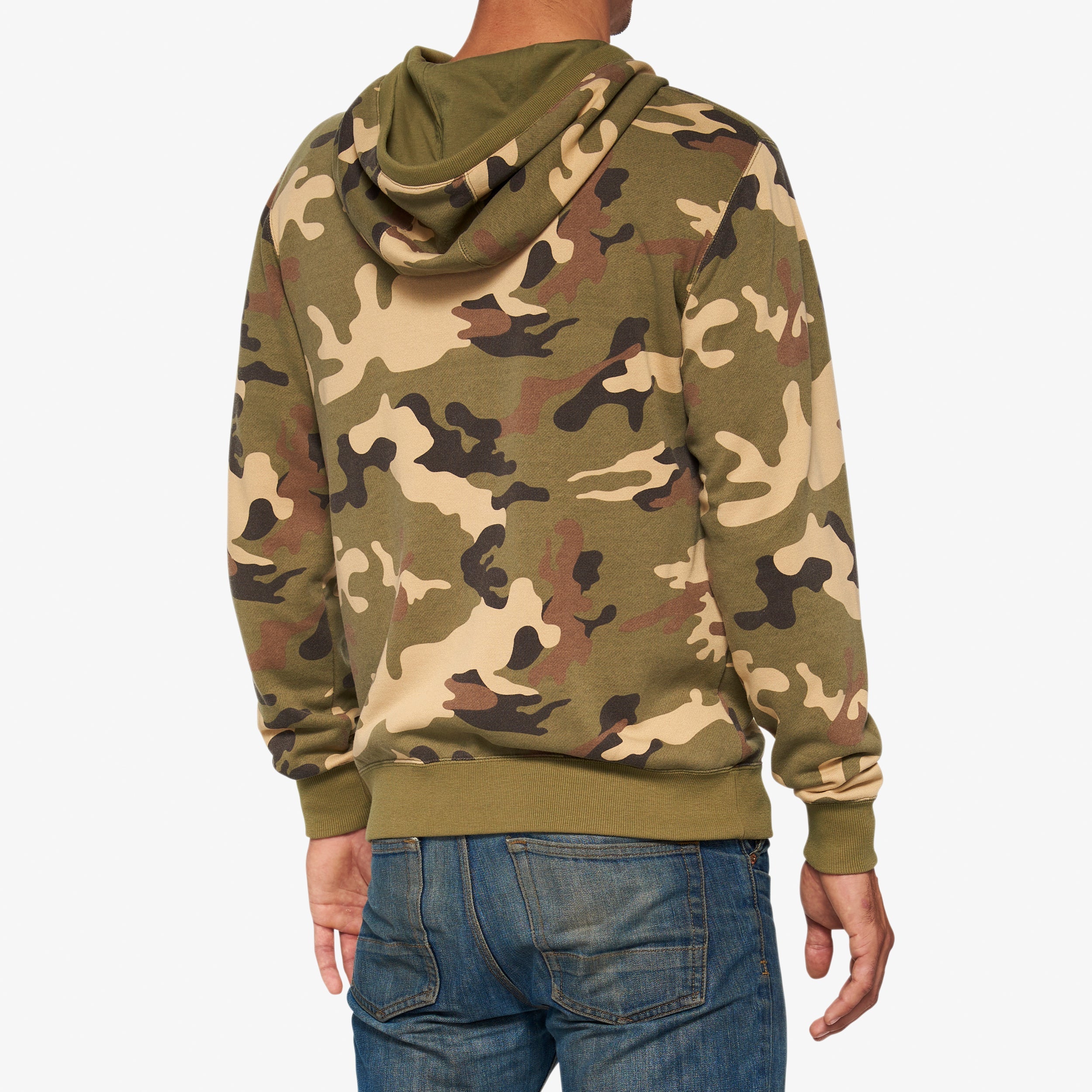 SYNDICATE Zip Hoodie Fleece Camo