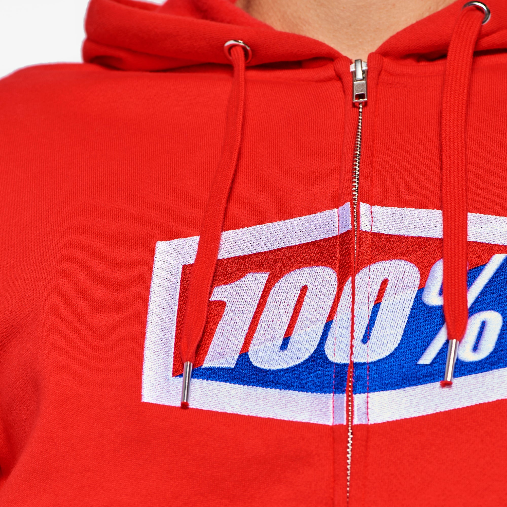 OFFICIAL Zip Hoodie Fleece Red