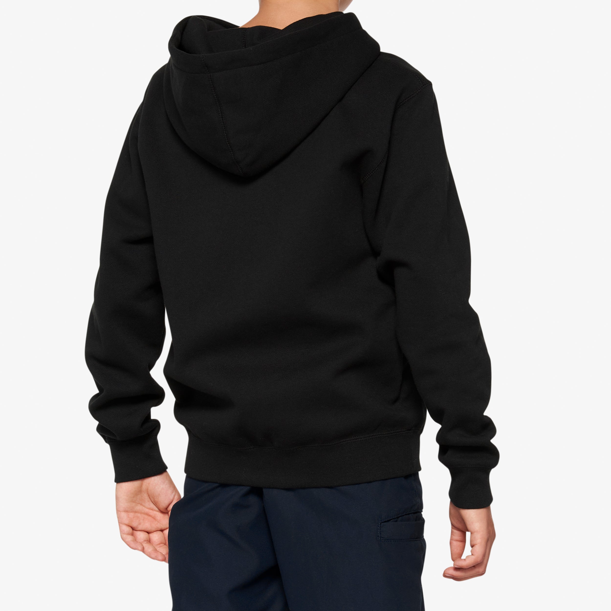 Plain black hot sale hoodie youth