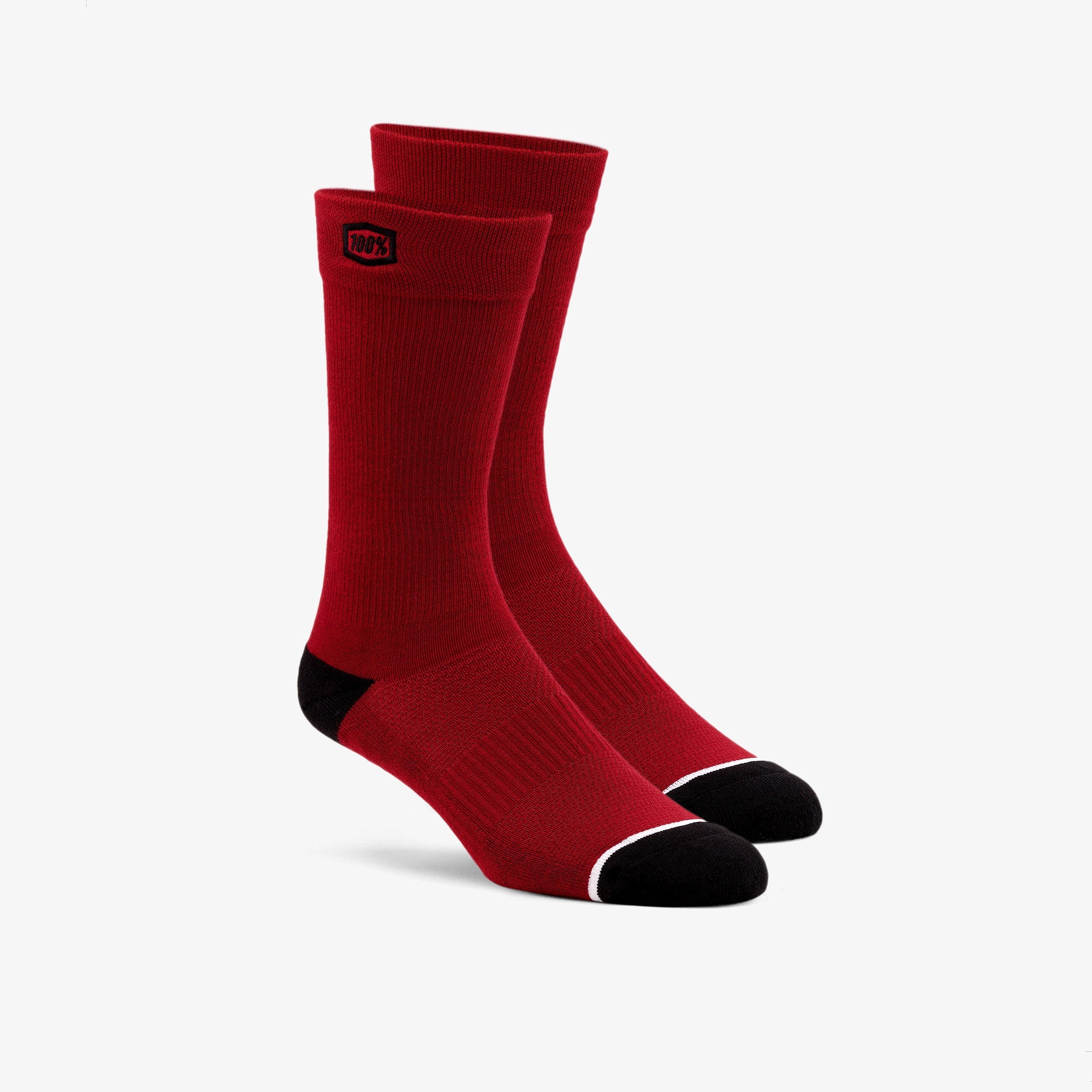 SOLID Casual Socks - Red - SP22