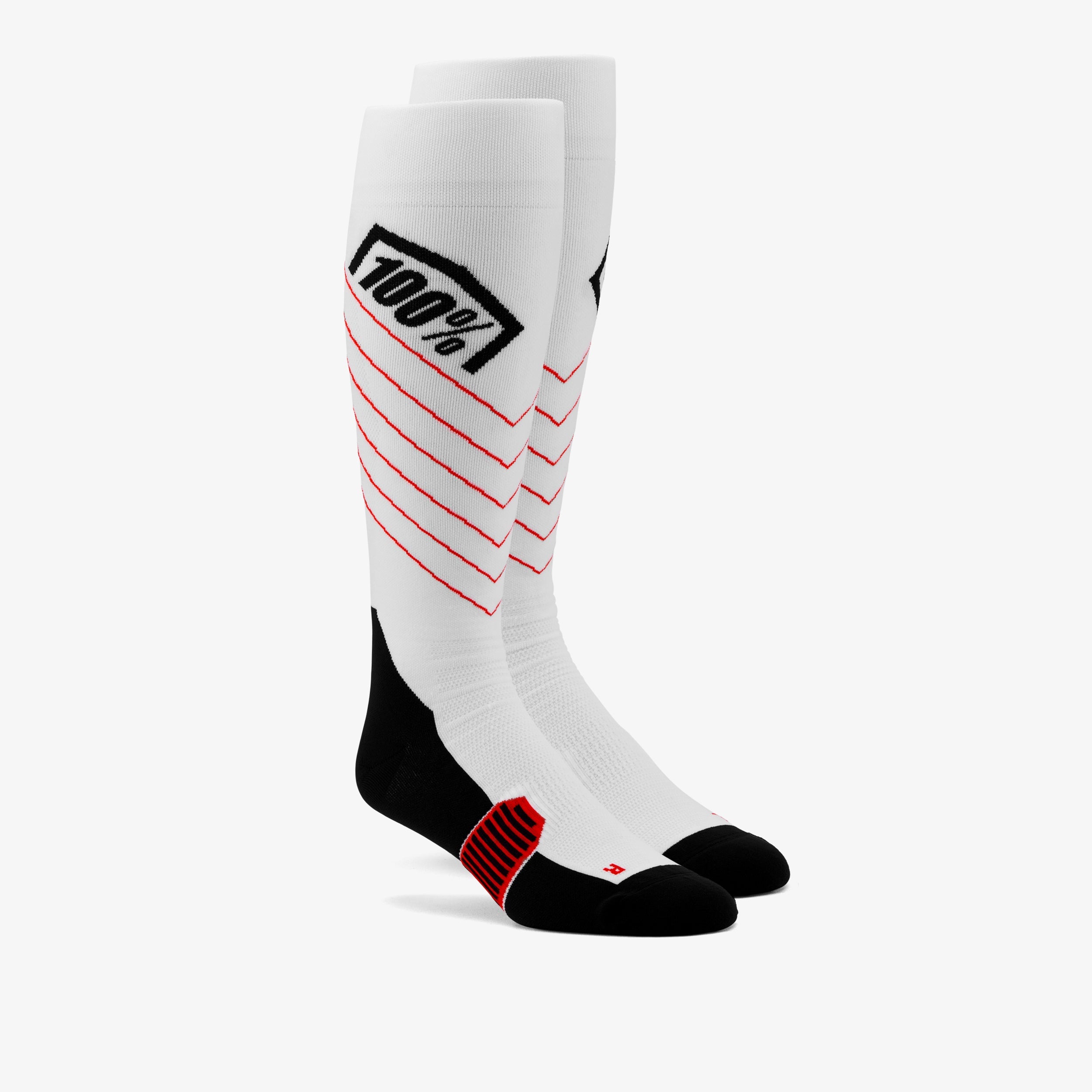 HI SIDE Thin MX Sock White