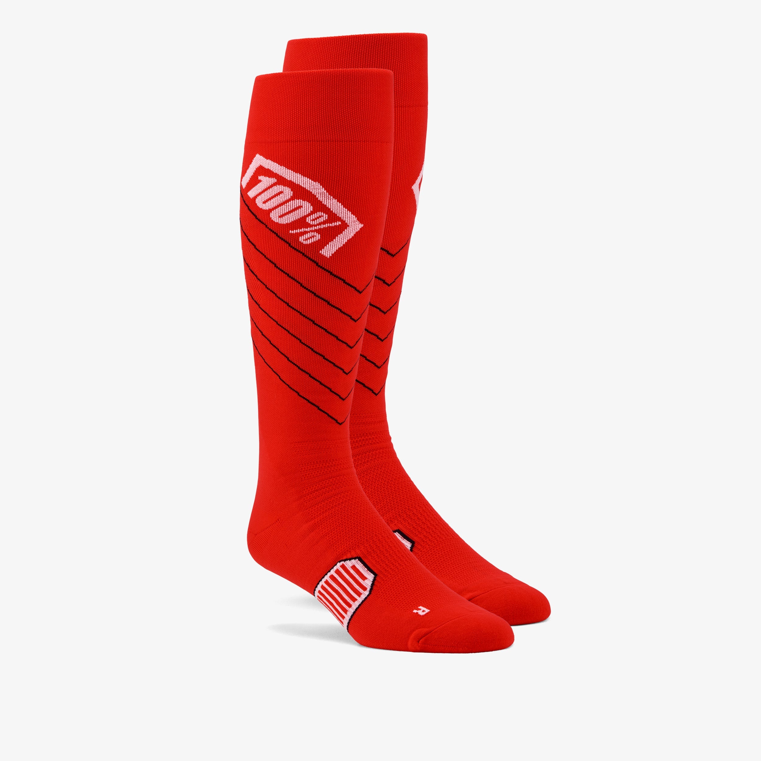 HI SIDE Thin MX Sock Red